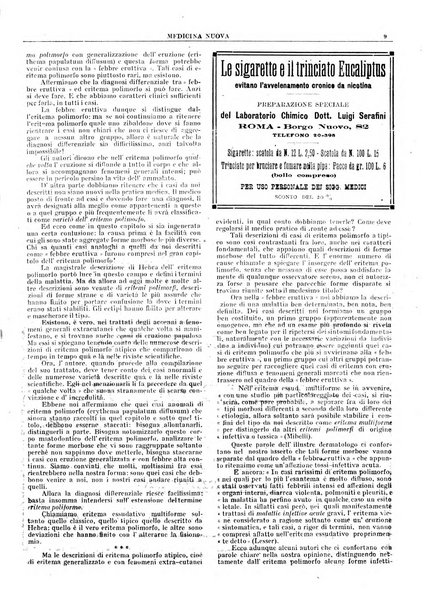 Medicina nuova periodico settimanale di scienze mediche, giurisprudenza sanitaria, medicina sociale e interessi delle classi sanitarie