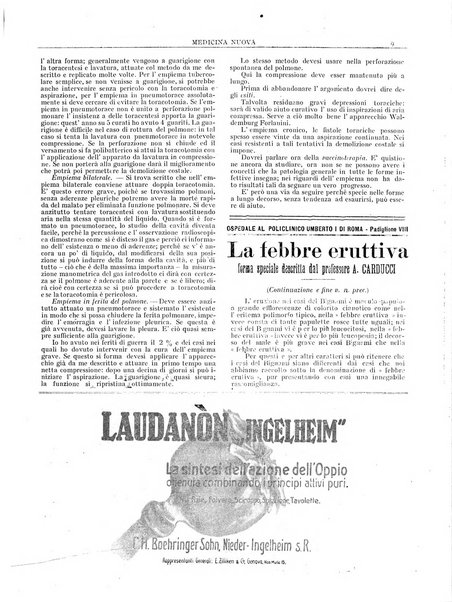 Medicina nuova periodico settimanale di scienze mediche, giurisprudenza sanitaria, medicina sociale e interessi delle classi sanitarie