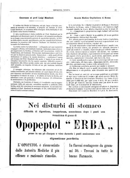 Medicina nuova periodico settimanale di scienze mediche, giurisprudenza sanitaria, medicina sociale e interessi delle classi sanitarie