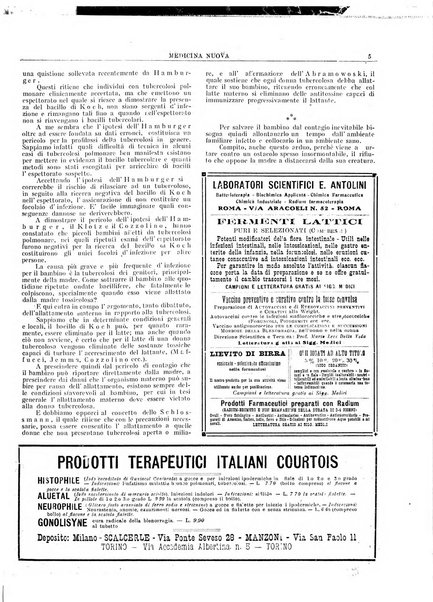 Medicina nuova periodico settimanale di scienze mediche, giurisprudenza sanitaria, medicina sociale e interessi delle classi sanitarie