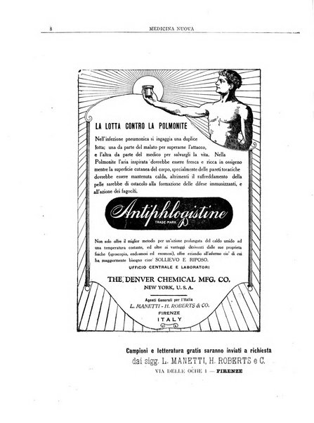 Medicina nuova periodico settimanale di scienze mediche, giurisprudenza sanitaria, medicina sociale e interessi delle classi sanitarie