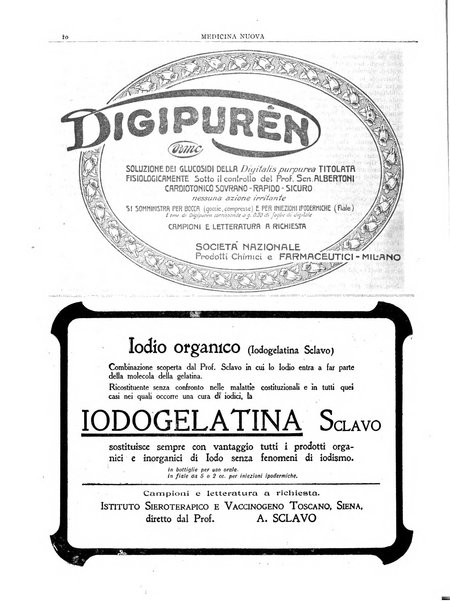 Medicina nuova periodico settimanale di scienze mediche, giurisprudenza sanitaria, medicina sociale e interessi delle classi sanitarie