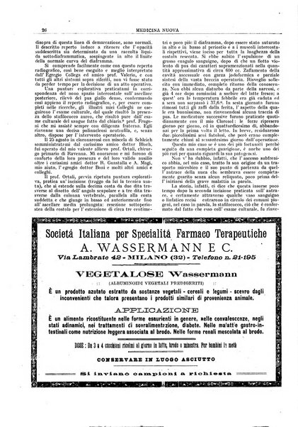 Medicina nuova periodico settimanale di scienze mediche, giurisprudenza sanitaria, medicina sociale e interessi delle classi sanitarie