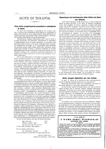 Medicina nuova periodico settimanale di scienze mediche, giurisprudenza sanitaria, medicina sociale e interessi delle classi sanitarie