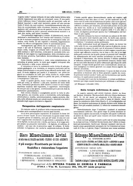 Medicina nuova periodico settimanale di scienze mediche, giurisprudenza sanitaria, medicina sociale e interessi delle classi sanitarie