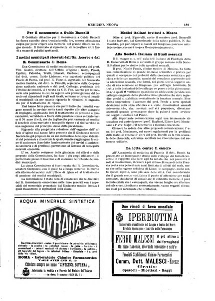 Medicina nuova periodico settimanale di scienze mediche, giurisprudenza sanitaria, medicina sociale e interessi delle classi sanitarie