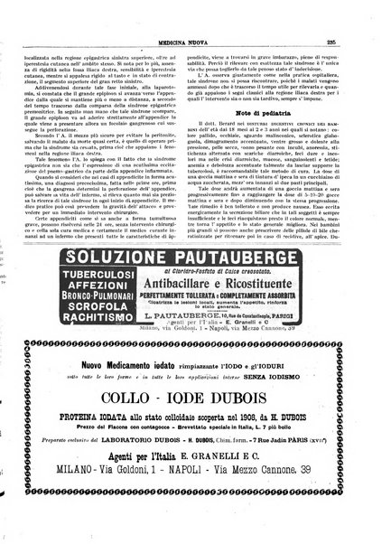 Medicina nuova periodico settimanale di scienze mediche, giurisprudenza sanitaria, medicina sociale e interessi delle classi sanitarie