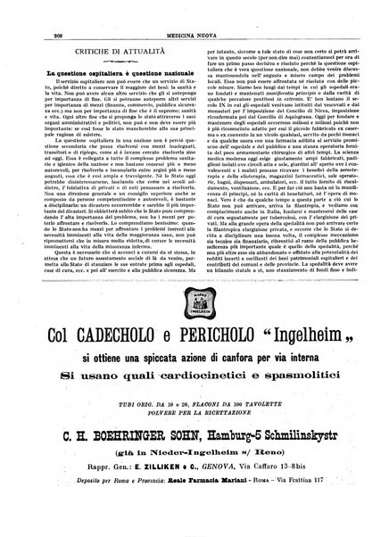 Medicina nuova periodico settimanale di scienze mediche, giurisprudenza sanitaria, medicina sociale e interessi delle classi sanitarie