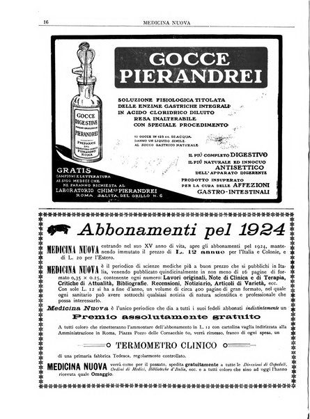 Medicina nuova periodico settimanale di scienze mediche, giurisprudenza sanitaria, medicina sociale e interessi delle classi sanitarie