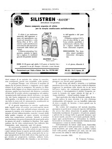 Medicina nuova periodico settimanale di scienze mediche, giurisprudenza sanitaria, medicina sociale e interessi delle classi sanitarie