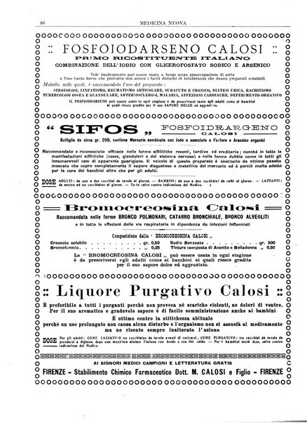 Medicina nuova periodico settimanale di scienze mediche, giurisprudenza sanitaria, medicina sociale e interessi delle classi sanitarie