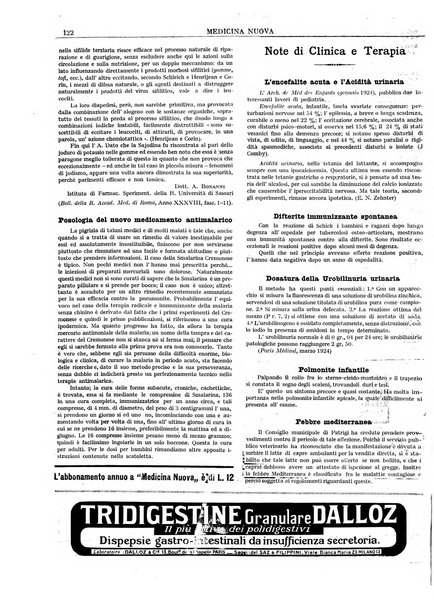 Medicina nuova periodico settimanale di scienze mediche, giurisprudenza sanitaria, medicina sociale e interessi delle classi sanitarie