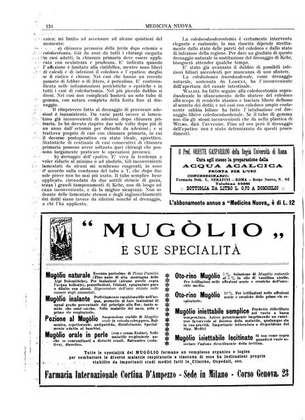 Medicina nuova periodico settimanale di scienze mediche, giurisprudenza sanitaria, medicina sociale e interessi delle classi sanitarie