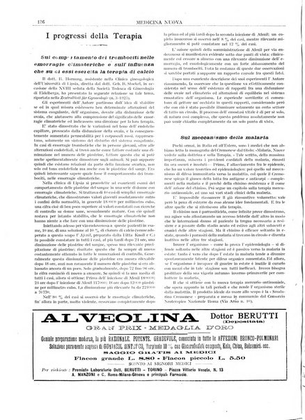 Medicina nuova periodico settimanale di scienze mediche, giurisprudenza sanitaria, medicina sociale e interessi delle classi sanitarie