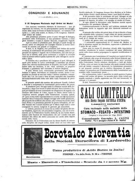 Medicina nuova periodico settimanale di scienze mediche, giurisprudenza sanitaria, medicina sociale e interessi delle classi sanitarie