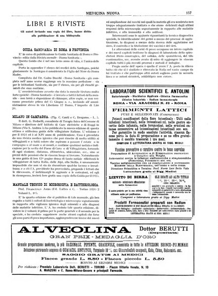 Medicina nuova periodico settimanale di scienze mediche, giurisprudenza sanitaria, medicina sociale e interessi delle classi sanitarie