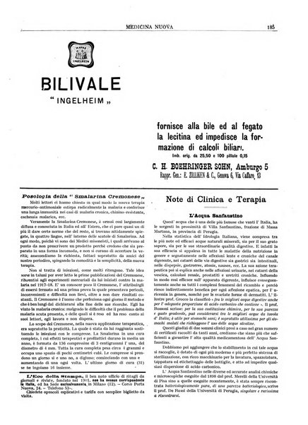 Medicina nuova periodico settimanale di scienze mediche, giurisprudenza sanitaria, medicina sociale e interessi delle classi sanitarie