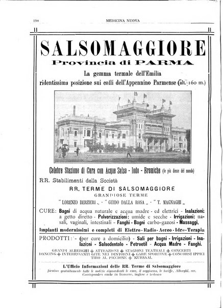 Medicina nuova periodico settimanale di scienze mediche, giurisprudenza sanitaria, medicina sociale e interessi delle classi sanitarie