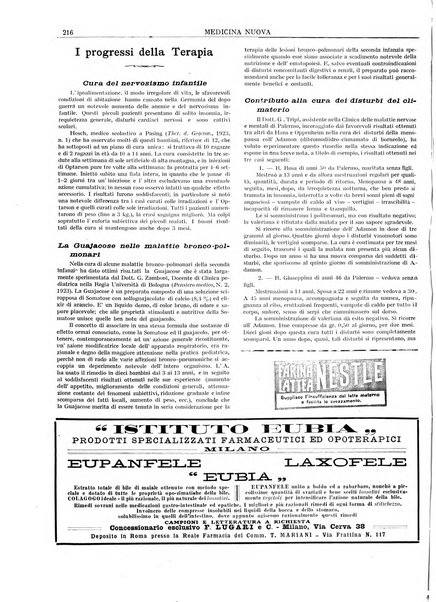 Medicina nuova periodico settimanale di scienze mediche, giurisprudenza sanitaria, medicina sociale e interessi delle classi sanitarie