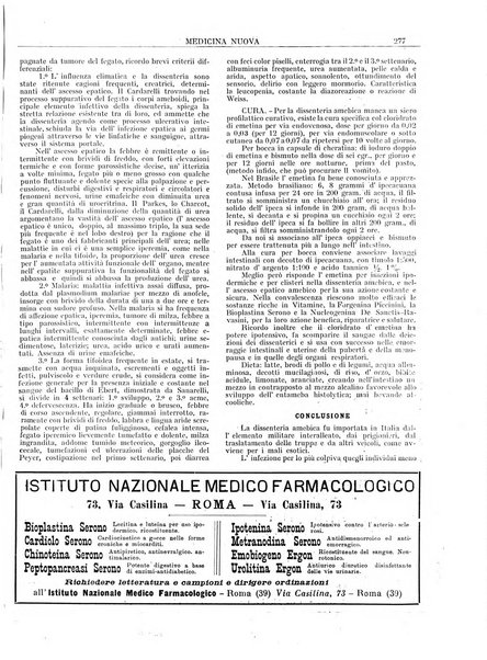 Medicina nuova periodico settimanale di scienze mediche, giurisprudenza sanitaria, medicina sociale e interessi delle classi sanitarie