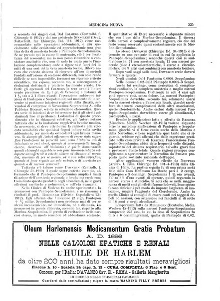 Medicina nuova periodico settimanale di scienze mediche, giurisprudenza sanitaria, medicina sociale e interessi delle classi sanitarie