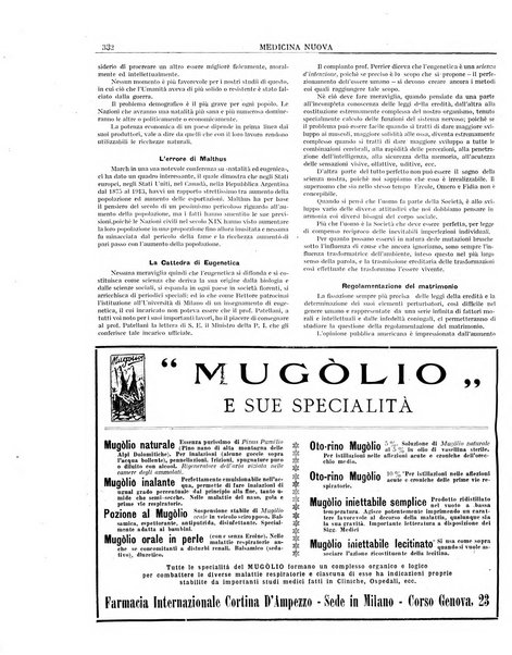 Medicina nuova periodico settimanale di scienze mediche, giurisprudenza sanitaria, medicina sociale e interessi delle classi sanitarie