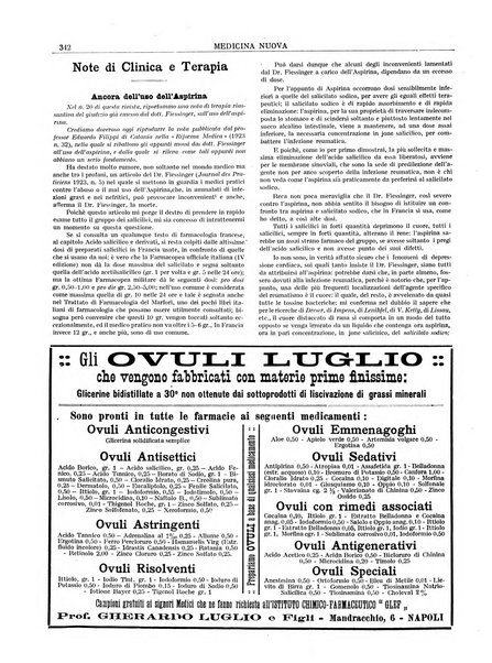 Medicina nuova periodico settimanale di scienze mediche, giurisprudenza sanitaria, medicina sociale e interessi delle classi sanitarie