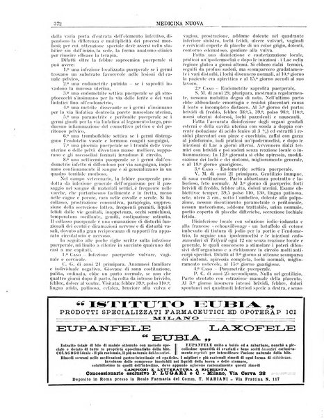 Medicina nuova periodico settimanale di scienze mediche, giurisprudenza sanitaria, medicina sociale e interessi delle classi sanitarie