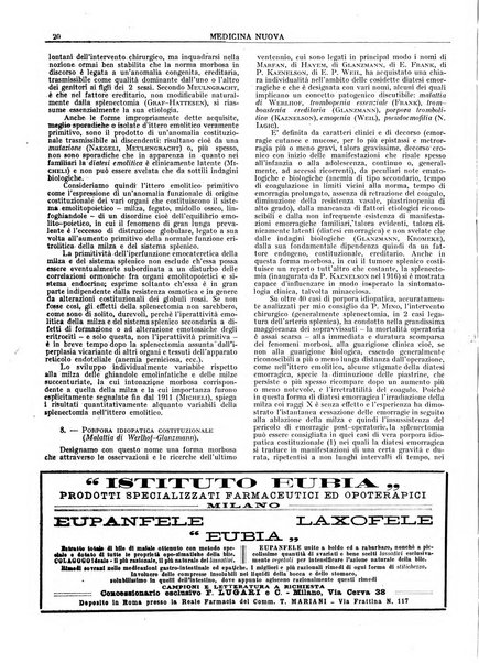 Medicina nuova periodico settimanale di scienze mediche, giurisprudenza sanitaria, medicina sociale e interessi delle classi sanitarie