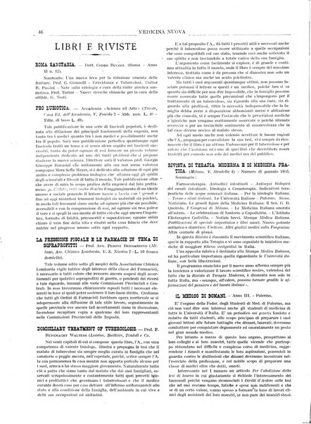 Medicina nuova periodico settimanale di scienze mediche, giurisprudenza sanitaria, medicina sociale e interessi delle classi sanitarie