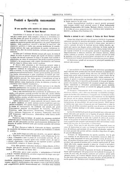 Medicina nuova periodico settimanale di scienze mediche, giurisprudenza sanitaria, medicina sociale e interessi delle classi sanitarie