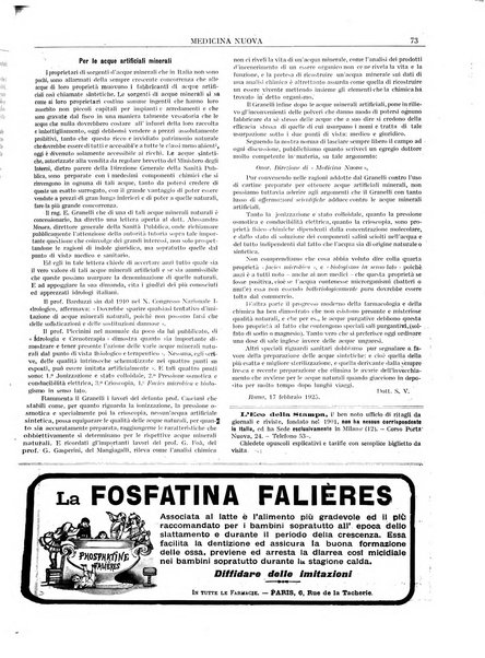 Medicina nuova periodico settimanale di scienze mediche, giurisprudenza sanitaria, medicina sociale e interessi delle classi sanitarie