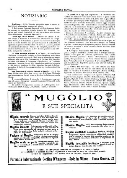 Medicina nuova periodico settimanale di scienze mediche, giurisprudenza sanitaria, medicina sociale e interessi delle classi sanitarie