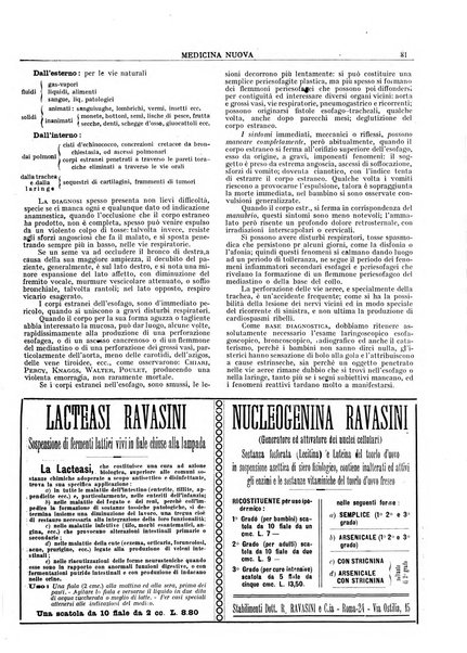 Medicina nuova periodico settimanale di scienze mediche, giurisprudenza sanitaria, medicina sociale e interessi delle classi sanitarie