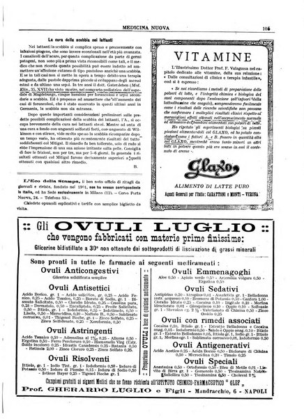 Medicina nuova periodico settimanale di scienze mediche, giurisprudenza sanitaria, medicina sociale e interessi delle classi sanitarie