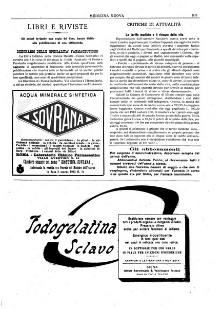 Medicina nuova periodico settimanale di scienze mediche, giurisprudenza sanitaria, medicina sociale e interessi delle classi sanitarie