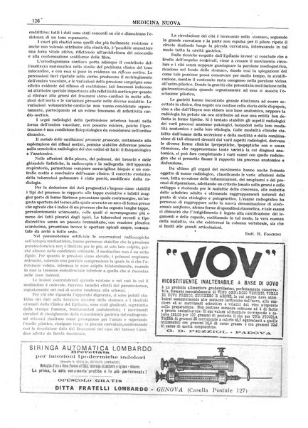 Medicina nuova periodico settimanale di scienze mediche, giurisprudenza sanitaria, medicina sociale e interessi delle classi sanitarie