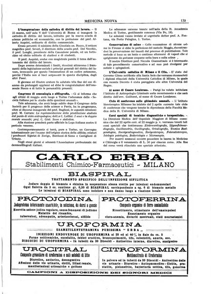 Medicina nuova periodico settimanale di scienze mediche, giurisprudenza sanitaria, medicina sociale e interessi delle classi sanitarie