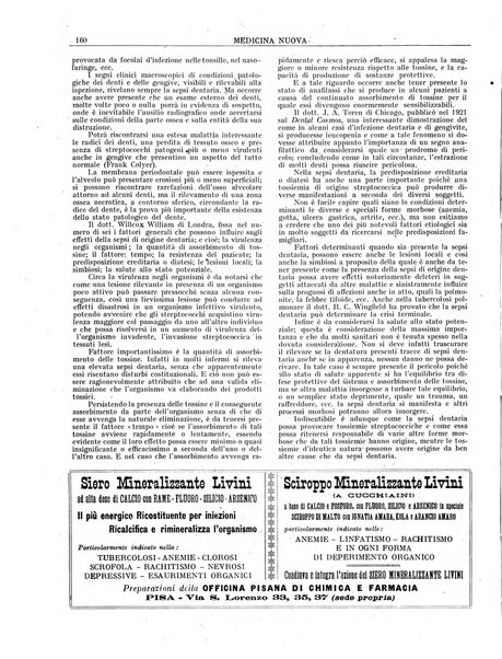 Medicina nuova periodico settimanale di scienze mediche, giurisprudenza sanitaria, medicina sociale e interessi delle classi sanitarie