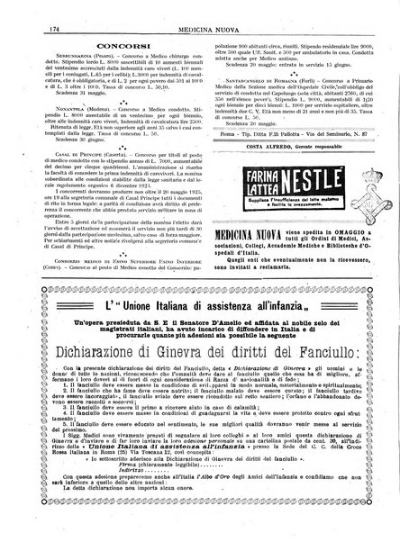 Medicina nuova periodico settimanale di scienze mediche, giurisprudenza sanitaria, medicina sociale e interessi delle classi sanitarie