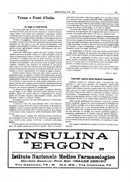 Medicina nuova periodico settimanale di scienze mediche, giurisprudenza sanitaria, medicina sociale e interessi delle classi sanitarie