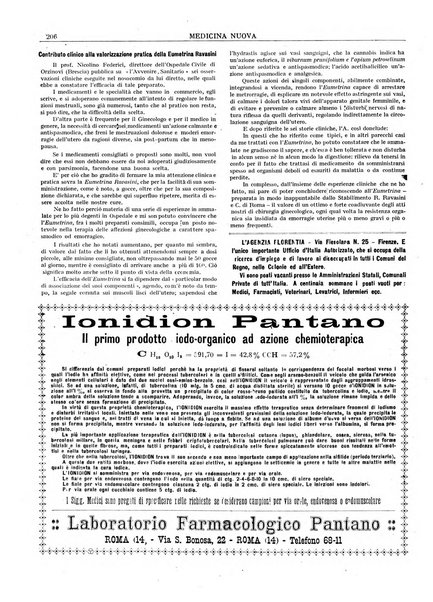 Medicina nuova periodico settimanale di scienze mediche, giurisprudenza sanitaria, medicina sociale e interessi delle classi sanitarie