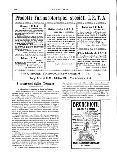 Medicina nuova periodico settimanale di scienze mediche, giurisprudenza sanitaria, medicina sociale e interessi delle classi sanitarie