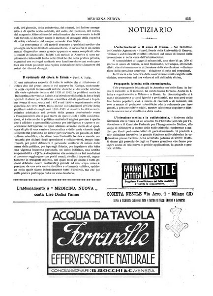 Medicina nuova periodico settimanale di scienze mediche, giurisprudenza sanitaria, medicina sociale e interessi delle classi sanitarie