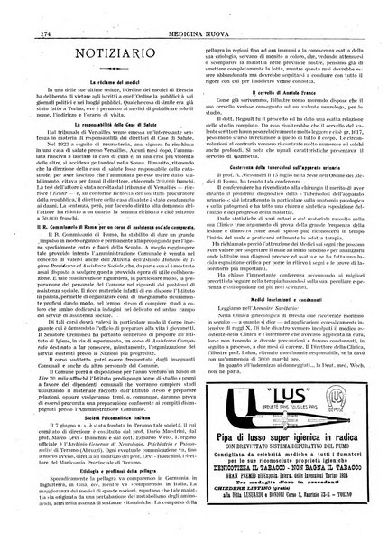 Medicina nuova periodico settimanale di scienze mediche, giurisprudenza sanitaria, medicina sociale e interessi delle classi sanitarie