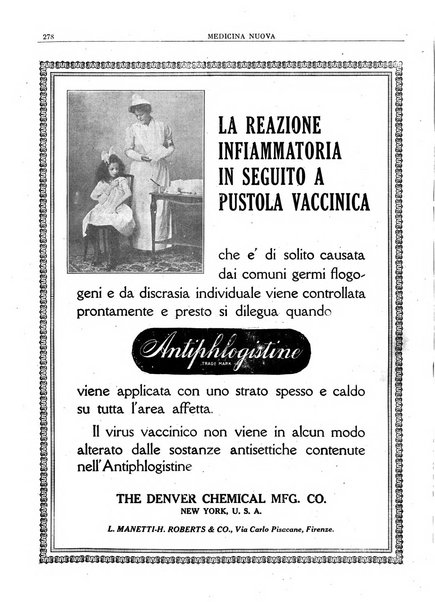 Medicina nuova periodico settimanale di scienze mediche, giurisprudenza sanitaria, medicina sociale e interessi delle classi sanitarie