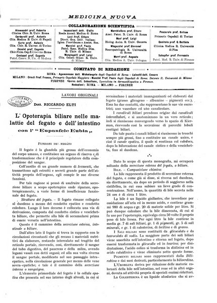 Medicina nuova periodico settimanale di scienze mediche, giurisprudenza sanitaria, medicina sociale e interessi delle classi sanitarie