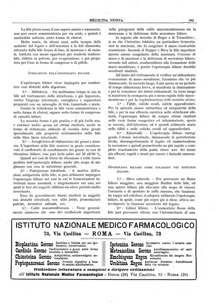Medicina nuova periodico settimanale di scienze mediche, giurisprudenza sanitaria, medicina sociale e interessi delle classi sanitarie