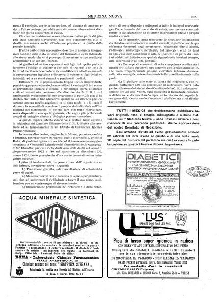 Medicina nuova periodico settimanale di scienze mediche, giurisprudenza sanitaria, medicina sociale e interessi delle classi sanitarie