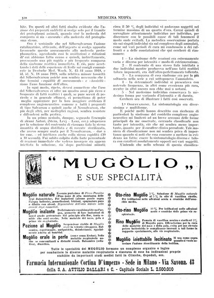 Medicina nuova periodico settimanale di scienze mediche, giurisprudenza sanitaria, medicina sociale e interessi delle classi sanitarie